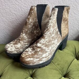 Cowhide Boots
